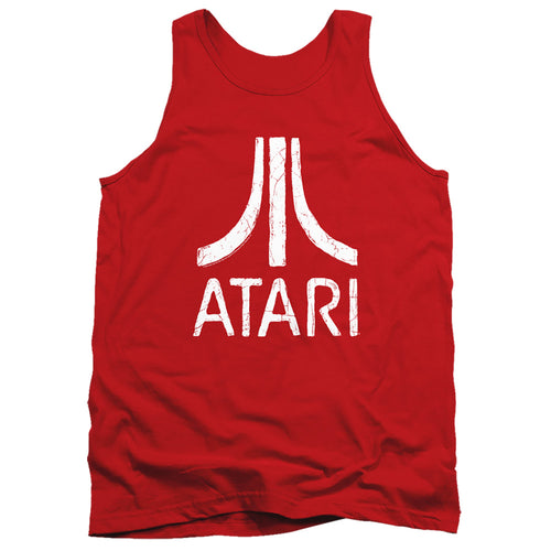 Atari Rough Logo Red Tank Top