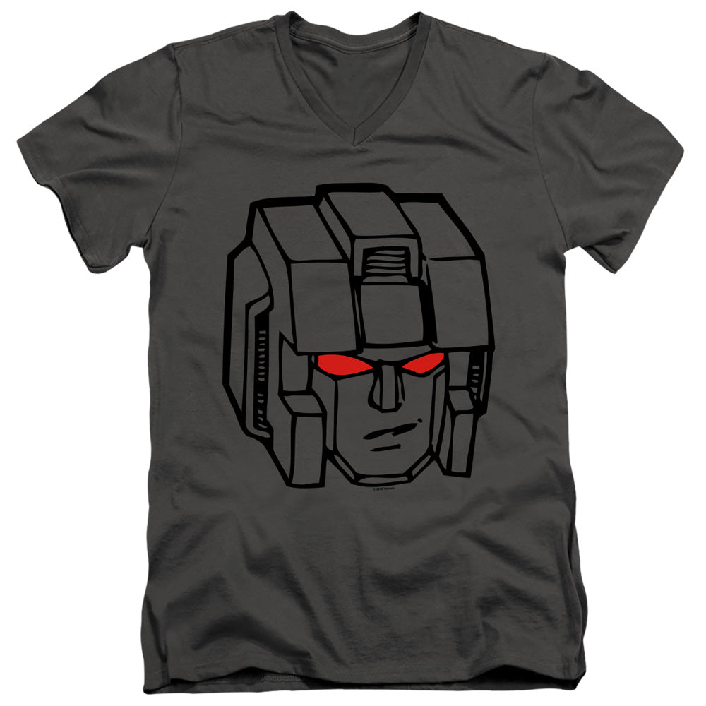 Transformers Starscream Head V-Neck T-Shirt