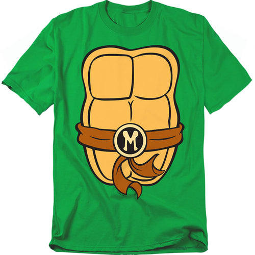 Teenage Mutant Ninja Turtles Michelangelo Chest T-Shirt