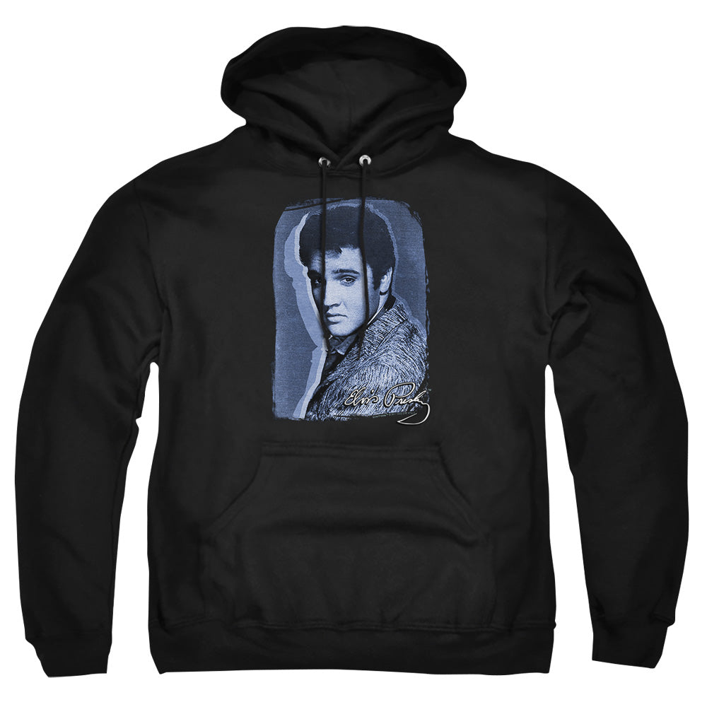 Elvis Presley Overlay Pullover Hoodie