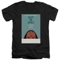 Star Trek Cost of Living Black V-Neck T-Shirt