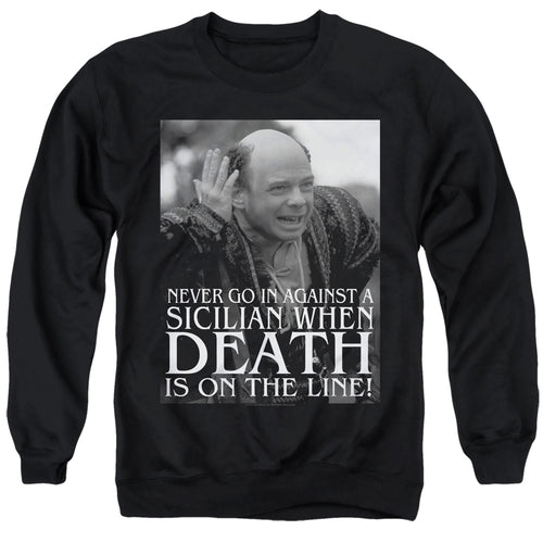 The Princess Bride Sicilian Black Crewneck Sweatshirt