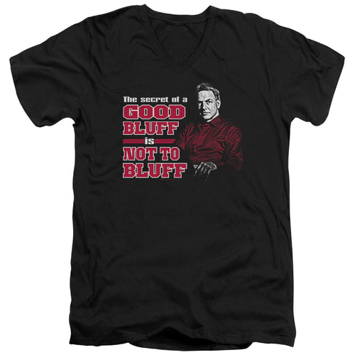 NCIS No Bluffing V-Neck T-Shirt