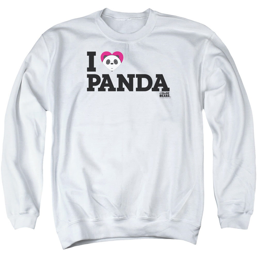 We Bare Bears I Heart Panda Crewneck Sweatshirt