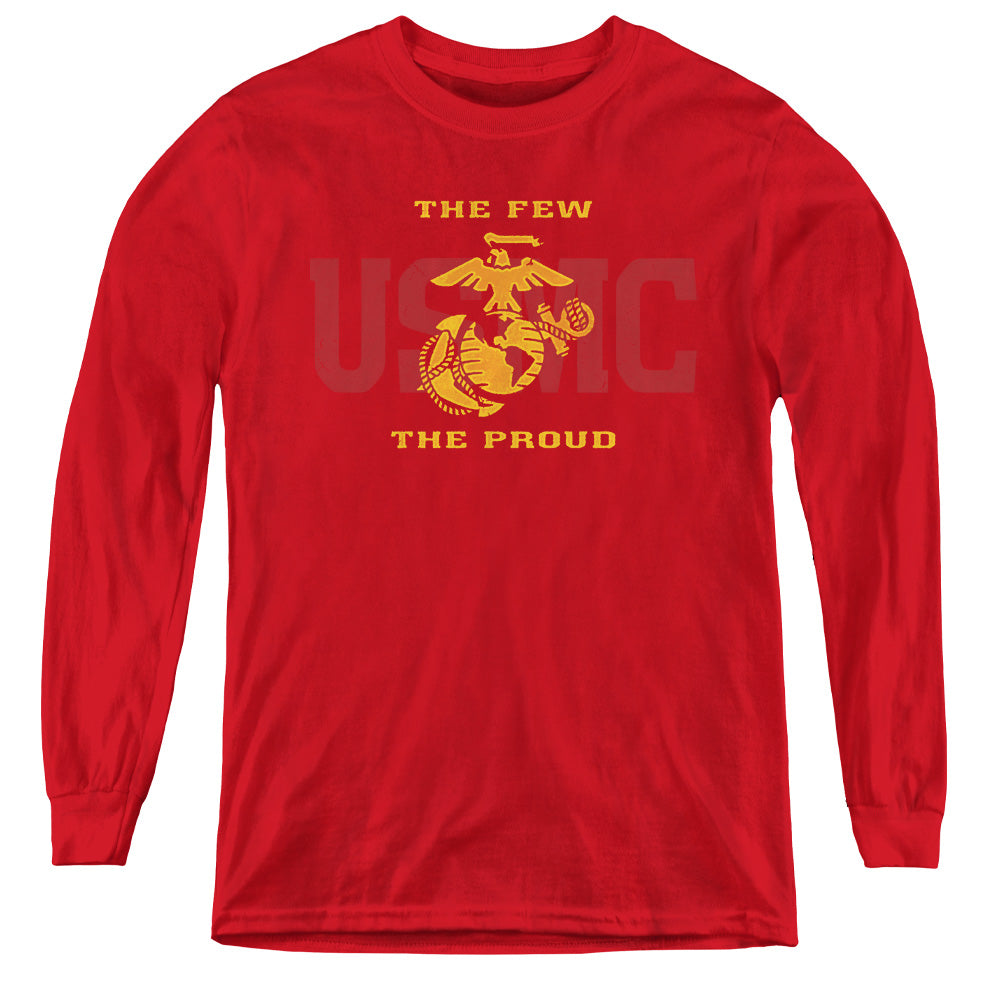U.S. Marine Corps Split Tag Youth Long Sleeve T-Shirt