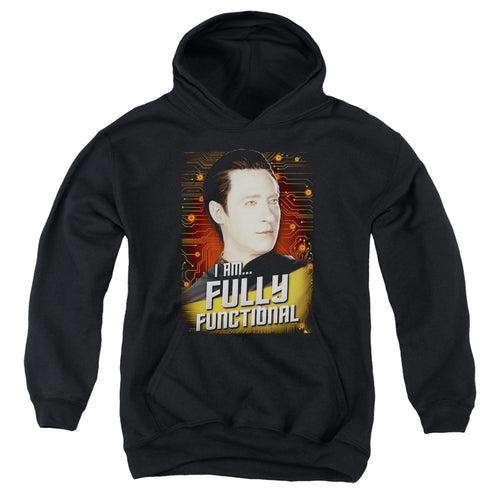 Star Trek Data Fully Functional Youth Hoodie