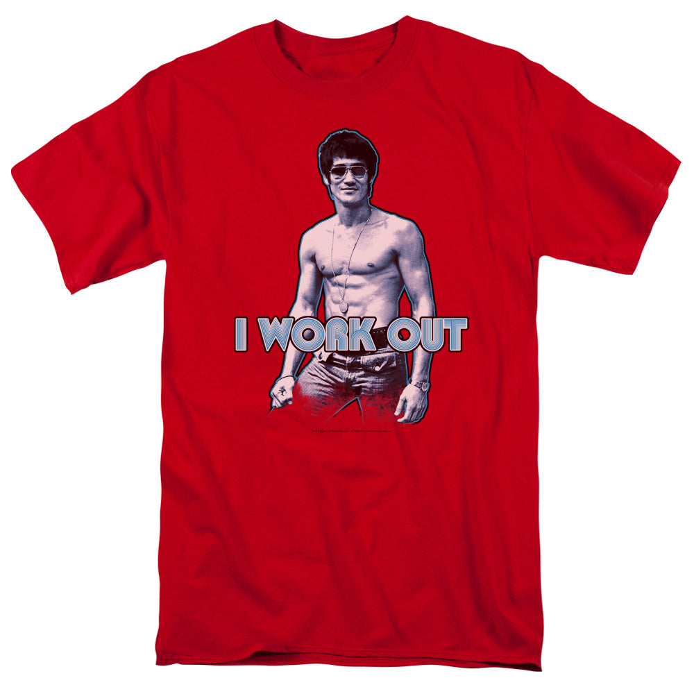 Bruce Lee Lee Works Out T-Shirt