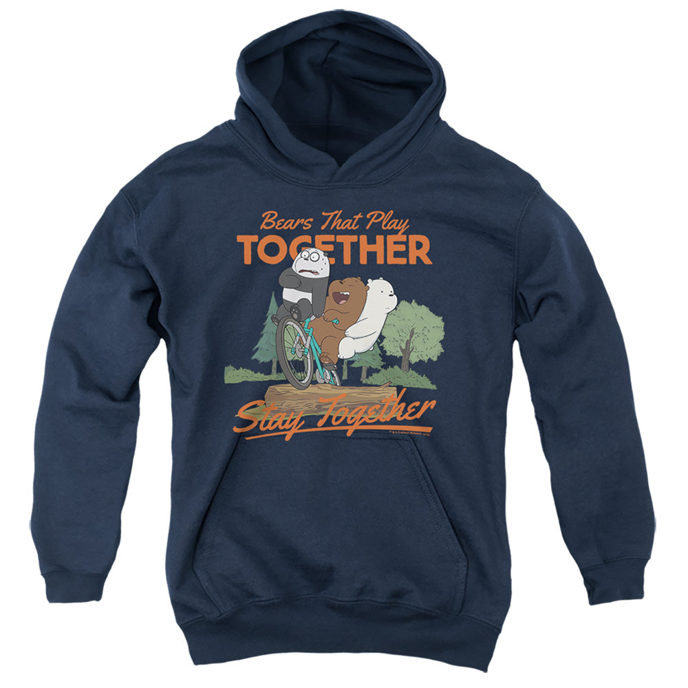 We Bare Bears Bears That Play Together Stay Together Youth Hoodie