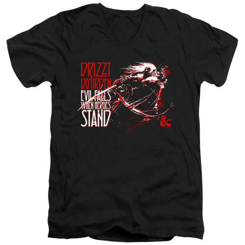 Dungeons & Dragons Drizzt Do'Urden V-Neck T-Shirt