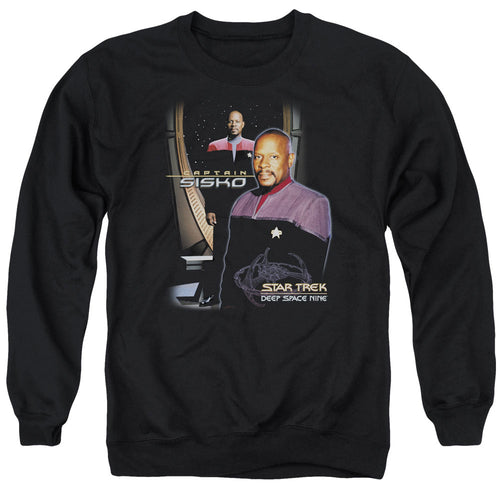 Star Trek Captain Sisko Crewneck Sweatshirt