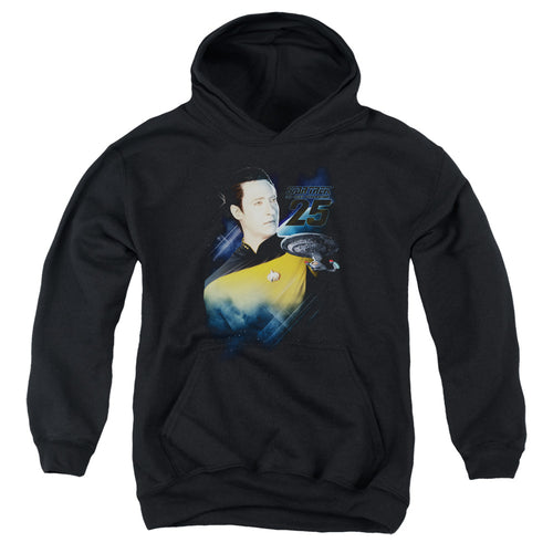 Star Trek Data 25th Youth Hoodie
