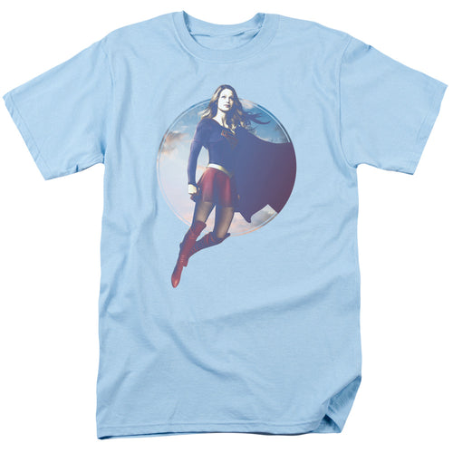 Supergirl Cloudy Circle T-Shirt
