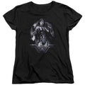Batman v Superman Rainy Night Womens T-Shirt