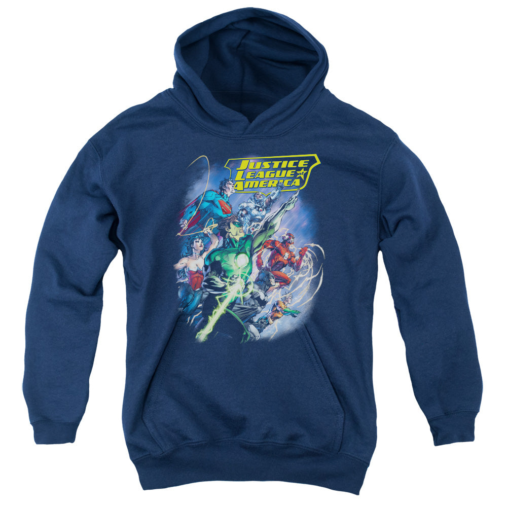 Justice League Onward Youth Hoodie