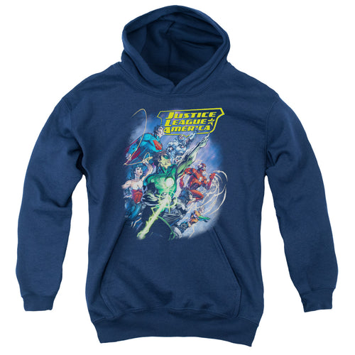 Justice League Onward Youth Hoodie