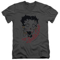 Betty Boop Classic Zombie V-Neck T-Shirt