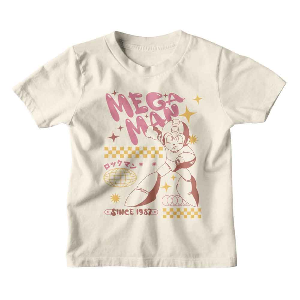 Mega Man Bubble Letters Youth/Toddler T-Shirt