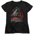 Superman Man of Steel Womens T-Shirt