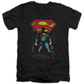 Superman Dark Alley V-Neck T-Shirt