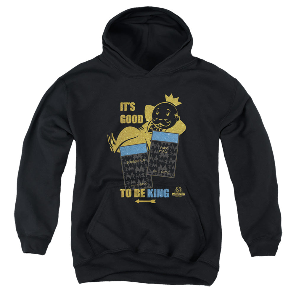 Monopoly Its Good to Be King Youth Hoodie