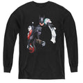 Batman Joker Harley Choke 
 Youth Long Sleeve T-Shirt
