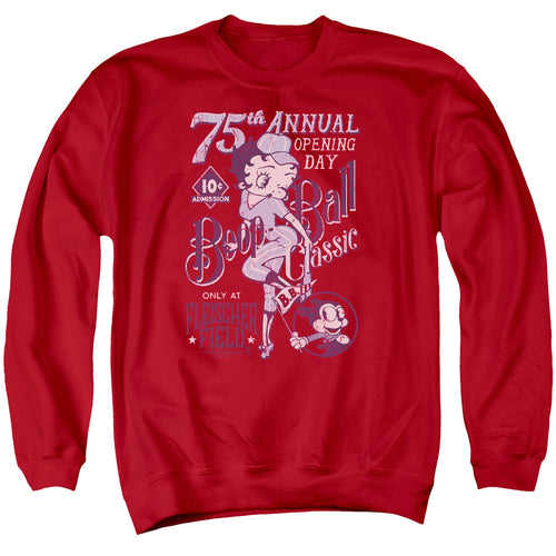 Betty Boop Boop Ball Crewneck Sweatshirt