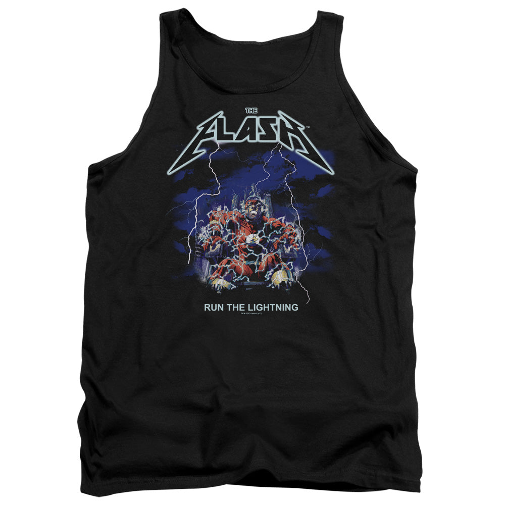 The Flash Run The Lightning Tank Top