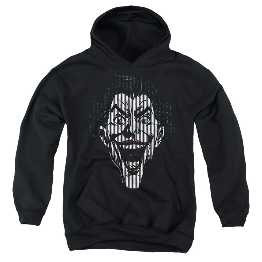 The Batman Joker Lines Youth Hoodie