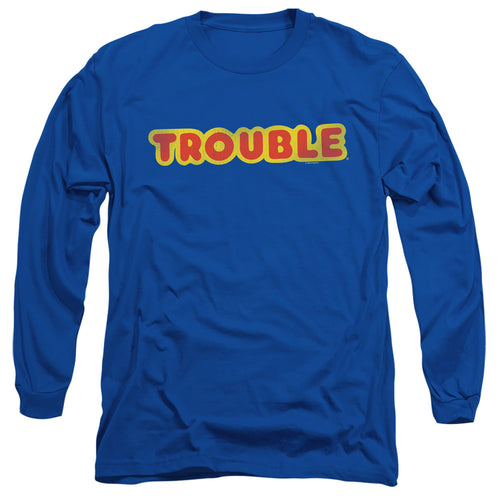 Trouble Logo Long Sleeve T-Shirt