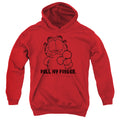Garfield Pull My Finger Youth Hoodie