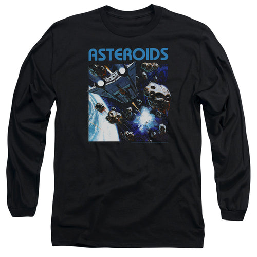 Atari 2600 Asteroids Long Sleeve T-Shirt