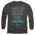 Ford Vintage America'S Hardest Working Truck Long Sleeve T-Shirt