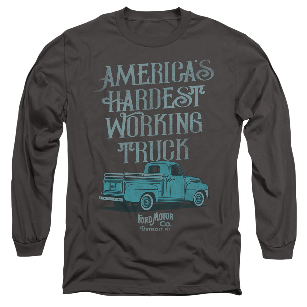 Ford Vintage America'S Hardest Working Truck Long Sleeve T-Shirt