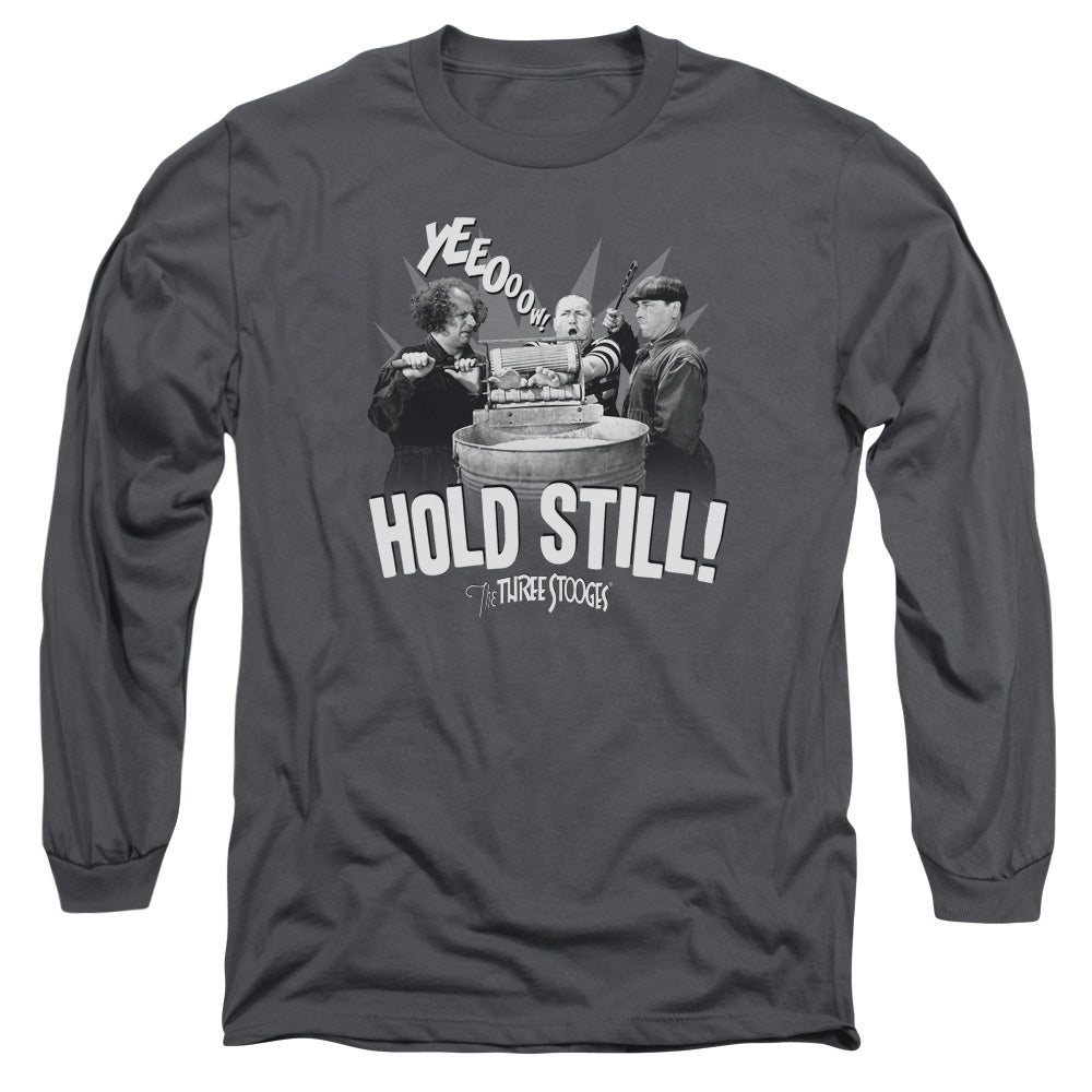 The Three Stooges Hold Still Long Sleeve T-Shirt