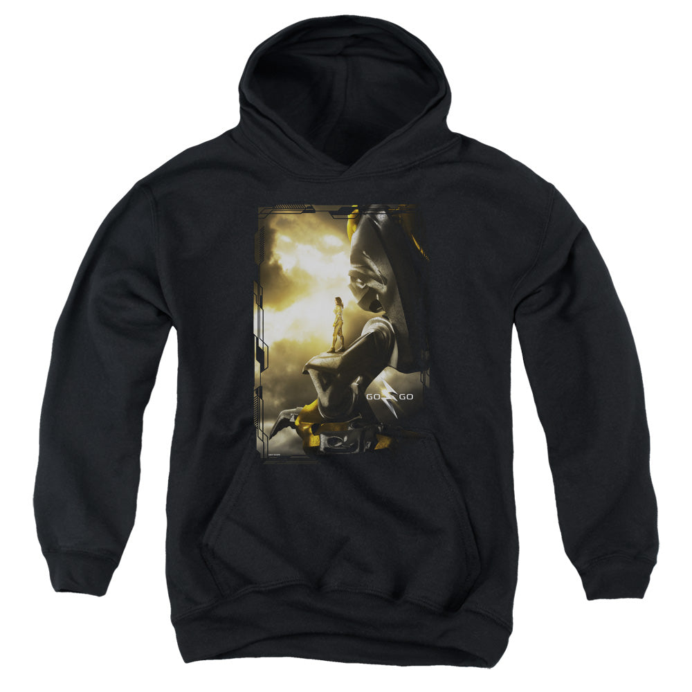 Mighty Morphin Power Rangers: The Movie Yellow Zord Poster Youth Hoodie