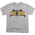 The Batman Vintage Bat Logo on Gray Youth/Toddler T-Shirt