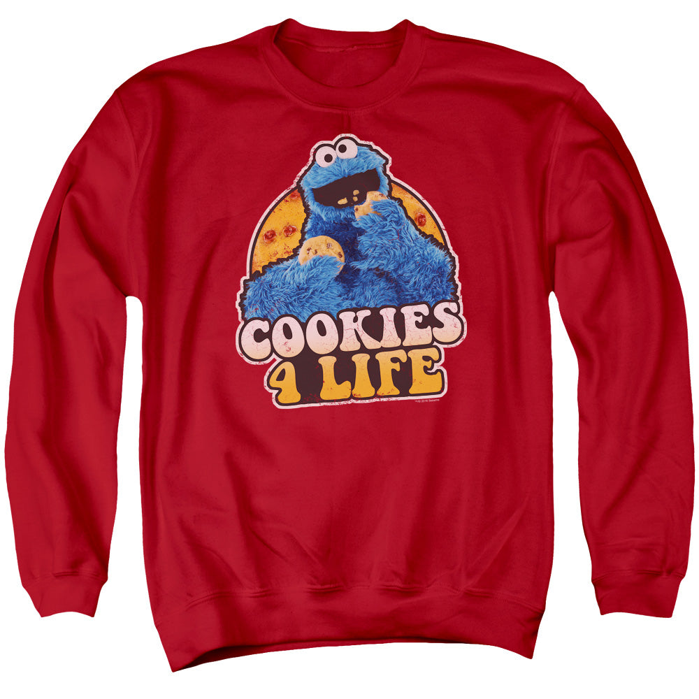 Sesame Street Cookies 4 Life Crewneck Sweatshirt