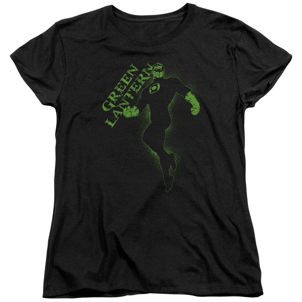 Green Lantern Lantern Darkness Womens T-Shirt