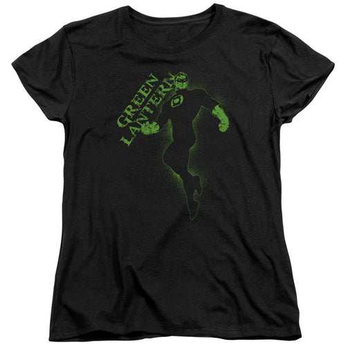 Green Lantern Lantern Darkness Womens T-Shirt
