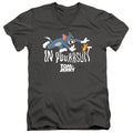Tom and Jerry Movie In Pursuit V-Neck T-Shirt