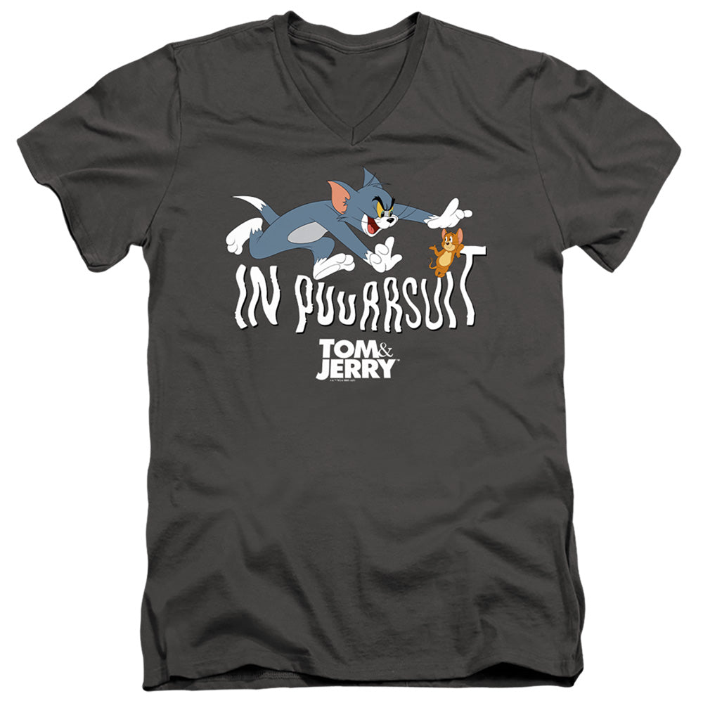 Tom and Jerry Movie In Pursuit V-Neck T-Shirt