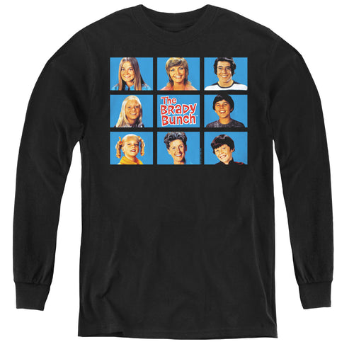 The Brady Bunch Framed Youth Long Sleeve T-Shirt