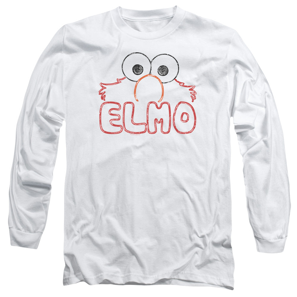 Sesame Street Elmo Letters Long Sleeve T-Shirt
