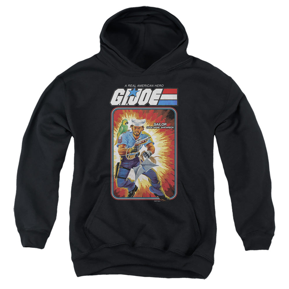 G.I. Joe Shipwreck Card Youth Hoodie