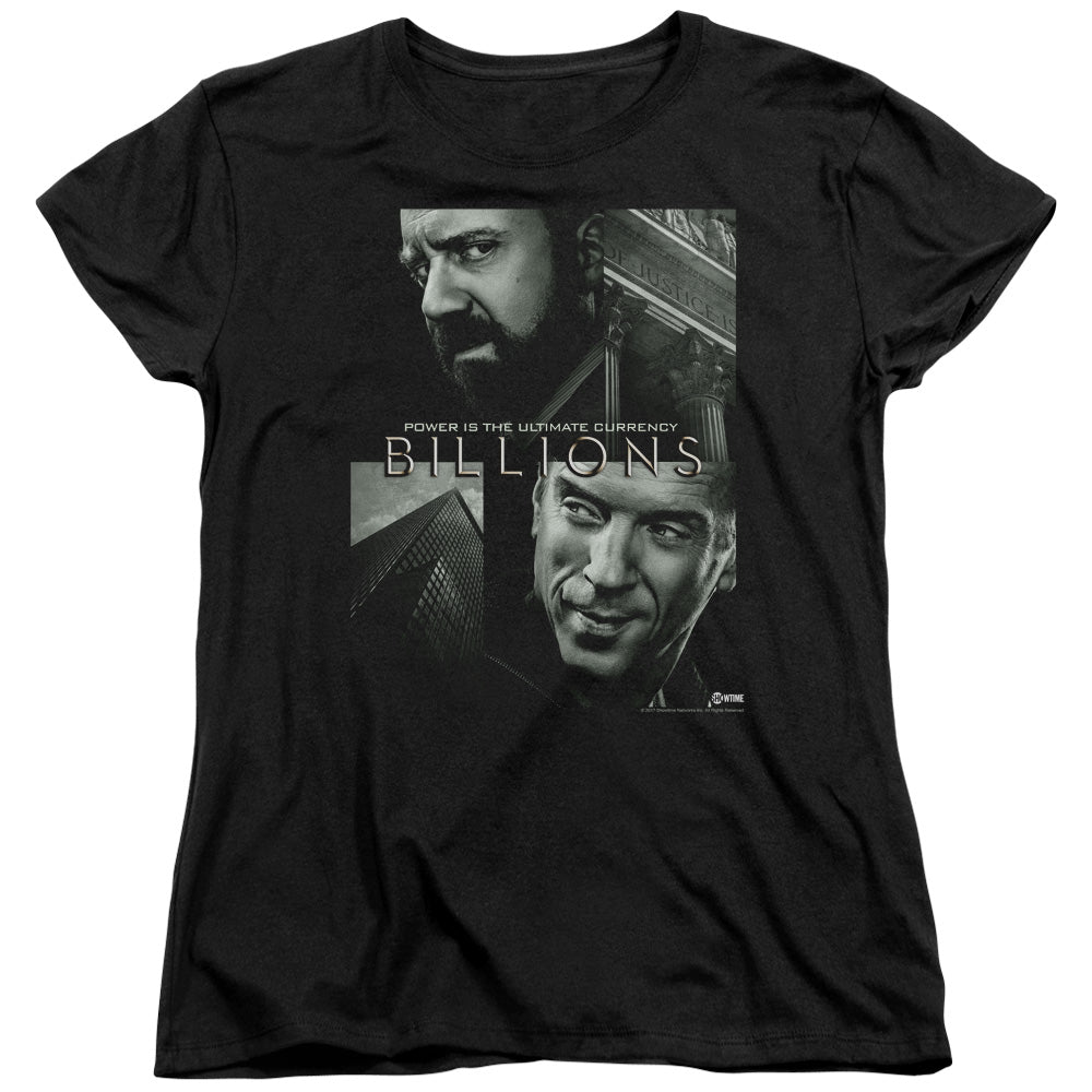 Billions Currency Poster Womens T-Shirt