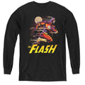 Justice League City Run Youth Long Sleeve T-Shirt