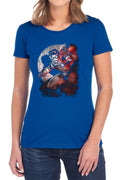 Batman Robin Spotlight Womens T-Shirt