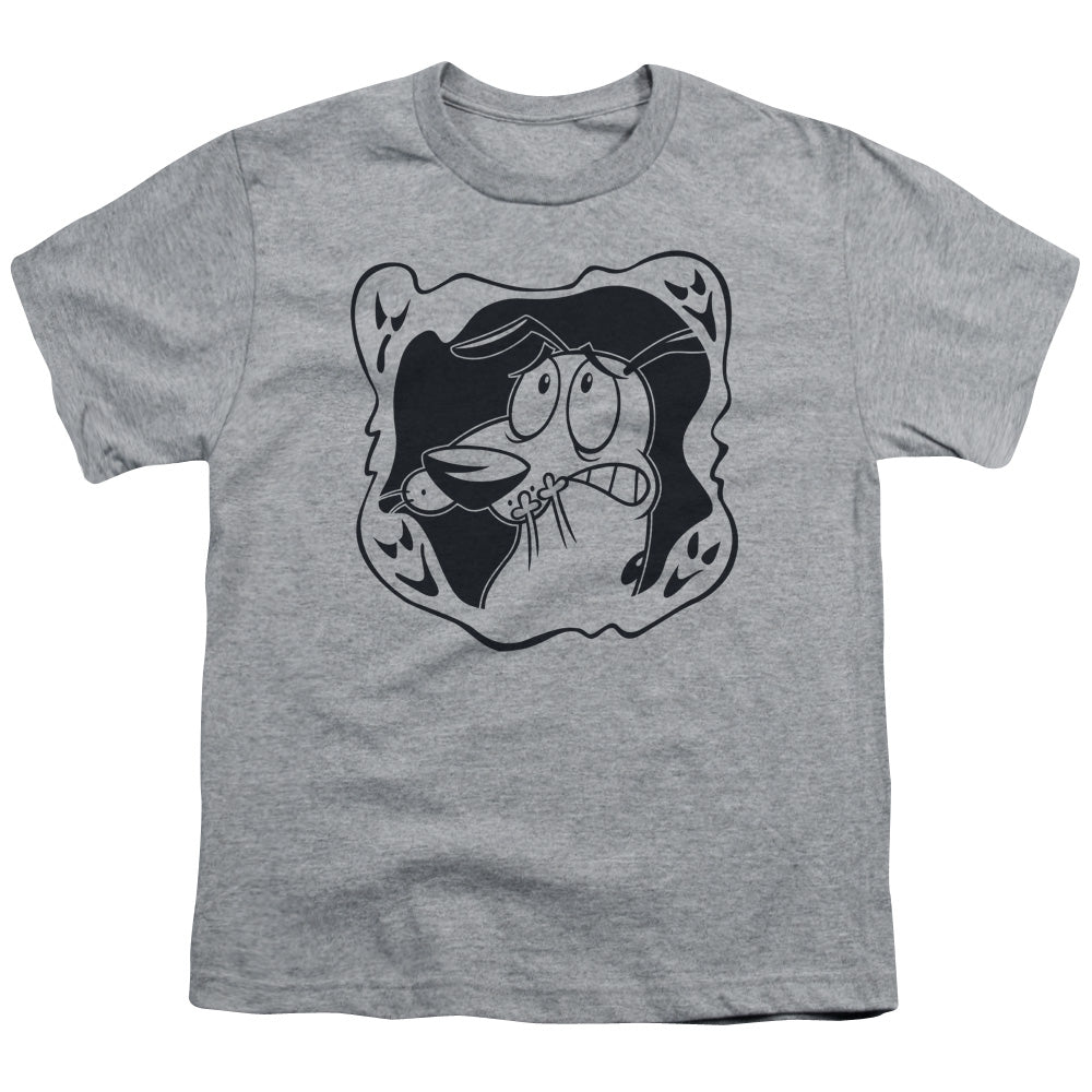 Courage the Cowardly Dog Ghost Frame Youth/Toddler T-Shirt