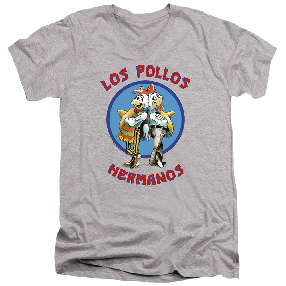 Breaking Bad Los Pollos Hermanos V-Neck T-Shirt
