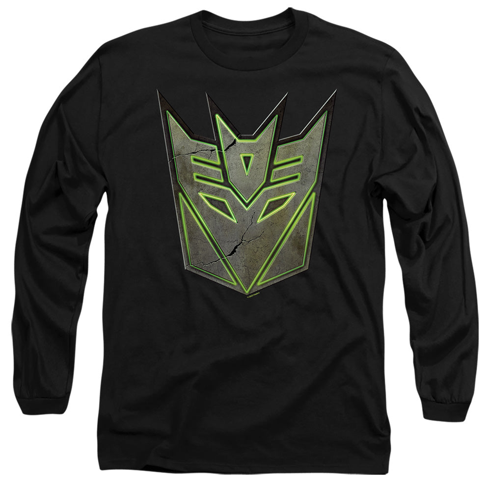 Transformers Glowing Decepticon Logo Long Sleeve T-Shirt